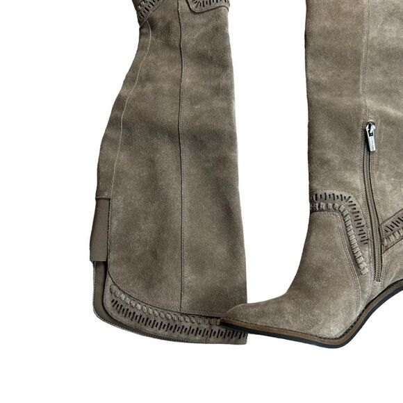 Vince Camuto Madolee Suede Over The Knee Boots - Picture 5 of 16